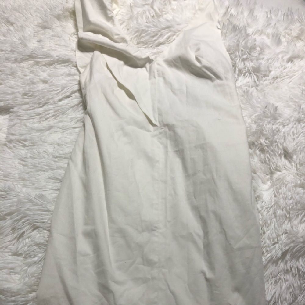 Zara white dress